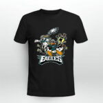 The Looney Tunes Football Team Philadelphia Eagles 4 T Shirt