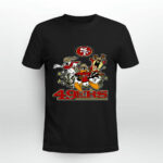 The Looney Tunes Football Team San Francisco 49ers 4 T Shirt