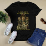The Lord Of The Rings The Two Towers 2002 2022 20th Anniversary Thank You For Memories 4 T Shirt