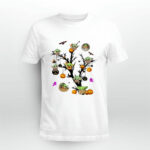 The Mandalorian Baby Yoda Tree Halloween 4 T Shirt