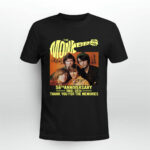 The Monkees 58th anniversary 1966 2024 signatures 4 T Shirt 1