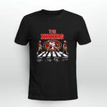 The Niners Football Signatures Abbey Road 2 T Shirt