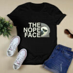 The Nope Face Funny Lazy Sloth Face 4 T Shirt