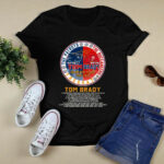 The Patriots The Buccaneers The Goat Tom Brady Signatures 2 T Shirt