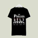 The Philadelphia Phillies on road legend players signed 2 T Shirt