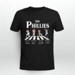 The Philadelphia Phillies on road legend players signed 3 T Shirt