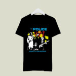 The Police Ghost In The Machine Concert Tour Vintage 1982 front 3 T Shirt