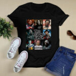 The Psycho Bunch Movie Creepy Halloween Horror Friends Team Chucky Ghostface Leatherface Michael Myers Freddy Krueger Pennywise Hannibal Lecter Jason Voorhees 4 T Shirt