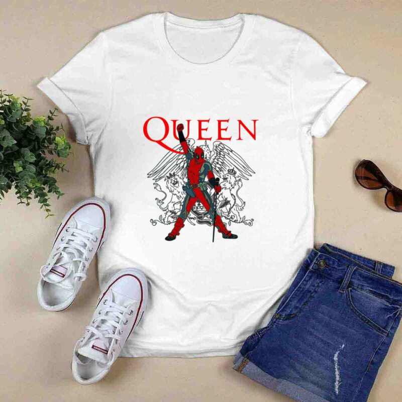 The Queen Freddie Mercury Deadpool 0 T Shirt