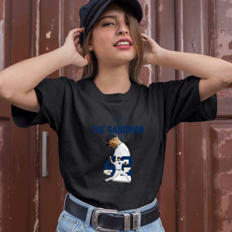 The Sandma Mariano Rivera New York Yankees 0 T Shirt