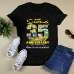 The Simpsons 35th Anniversary 1989 2024 Thank You For The Memories 4 T Shirt 1