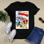 The Simpsons And Mickey Mouse Monorail 4 T Shirt