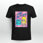 The Simpsons Homer Mr. Sparkle Kanji Box V2 3 T Shirt