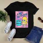 The Simpsons Homer Mr. Sparkle Kanji Box V2 4 T Shirt