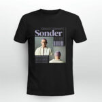 The Sonder Tour 2023 Dermot Kennedy front 3 T Shirt