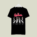The St Louis Cardinals Abbey Road signatures 3 T Shirt