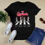 The St Louis Cardinals Abbey Road signatures 4 T Shirt