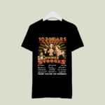 The Three Stooges 103 Years 1920 2023 Signatures Thank You For The Memories 3 T Shirt