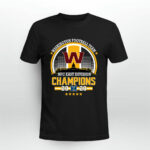The Washington Football Team Nfc East Division Champions 2020 4 T Shirt