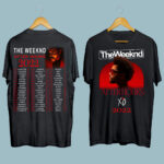 The Weeknd After Hours 2022 Concert Music Front 5 T Shirt