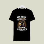 The devil whispered to me im coming for you i whisper back bring whiskey 141 T Shirt