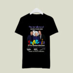 The last domino world tour 2024 Genesis 57th anniversary thank you for the memories signatures 4 T Shirt