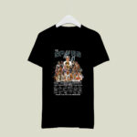 The san antonio spurs 45th anniversary 1976 2021 signatures 4 T Shirt