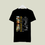 The walking dead characters and signed movie 3 T Shirt