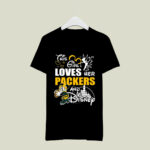 This Girl Loves Her Green Bay Packers And Mickey Disney 3 T Shirt