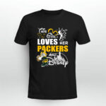 This Girl Loves Her Green Bay Packers And Mickey Disney 4 T Shirt