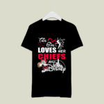 This Girl Loves Her Kansas City Chiefs And Mickey Disney 3 T Shirt