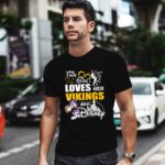 This Girl Loves Her Minnesota Vikings And Mickey Disney 1 T Shirt