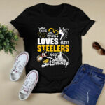 This Girl Loves Her Pittsburgh Steelers And Mickey Disney 2 T Shirt