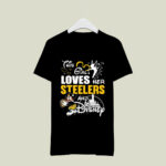 This Girl Loves Her Pittsburgh Steelers And Mickey Disney 4 T Shirt