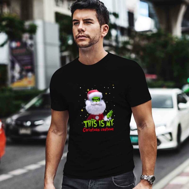 This Is My Christmas Costume Dr Seuss The Grinch Christmas Cartoon 0 T Shirt