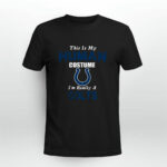 This Is My Human Costume Im Really A Indianapolis Colts Funny 4 T Shirt
