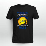 This Is My Human Costume Really A Buffalo Bills Halloween 3 T Shirt
