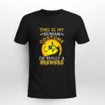 This Is My Human Costume Really A Milwaukee Brewers Halloween 2 T Shirt