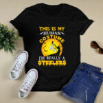This Is My Human Costume Really A Pittsburgh Steelers Halloween 2 T Shirt