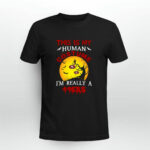 This Is My Human Costume Really A San Francisco 49ers Halloween 4 T Shirt