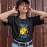 This Is My Human Costume Really A Tennessee Titans Halloween 0 T Shirt