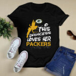 This Princess Loves Her Green Bay Packers 2 T Shirt