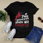 This Princess Loves Her New York Giants 4 T Shirt