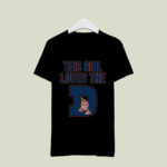 This girl loves the D Detroit Tigers 4 T Shirt