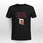 This girl loves the Detroit Tigers team 4 T Shirt