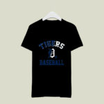 Tiger Mascot Distressed Detroit Base 1 T Shirt