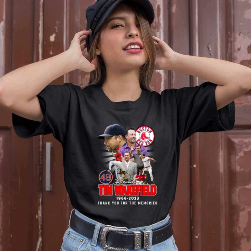 Tim Wakefield 1966 2023 Thank You For The Memories 0 T Shirt