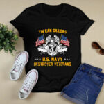 Tin Can Sailors US Navy destroyer Veterans 4 T Shirt