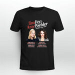 Tina Feg And Amy Poehler Music Tour 2023 BACK white 2 T Shirt