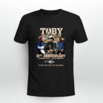Toby Keith 31st Anniversary 1993 2024 Thank You For The Memories Signature 2 T Shirt